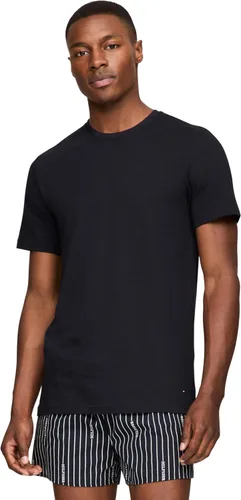 Miniatura 2 de Tommy Hilfiger Camisetas interiores de algodón clásicas con cuello redondo para hombre, paquete de 3