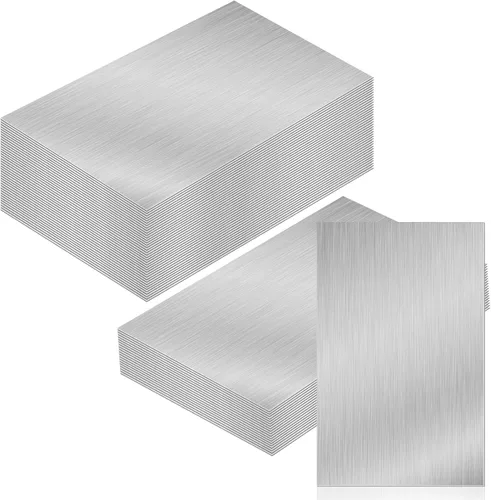 Therwen 80 piezas de chapa de aluminio para techo intermitente de 5 x 7 pulgadas, techo de metal para cobertizo, impermeabilización alrededor de