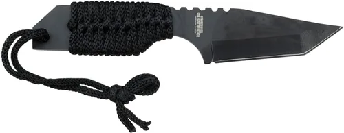 Miniatura 3 de Cuchillo de supervivencia Survivor Series HK-106320 con hoja tanto fija y mango envuelto en cuerda, total de 7 pulgadas, negro