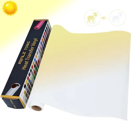 Miniatura 9 de RENLITONG - Vinilo de transferencia de calor mate 3D Puff HTV azul de 12 pulgadas por 6 pies, rollo para planchar para prensa de calor, camisetas