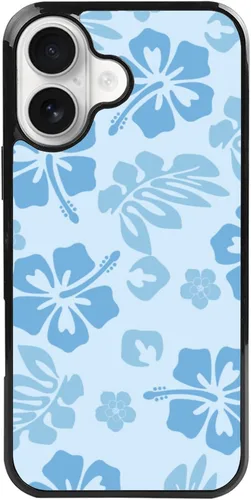 Miniatura 47 de FANXI Funda de teléfono de hibisco azul compatible con iPhone 11 de 6.1 pulgadas, funda protectora a prueba de golpes de TPU con bonita flor azul