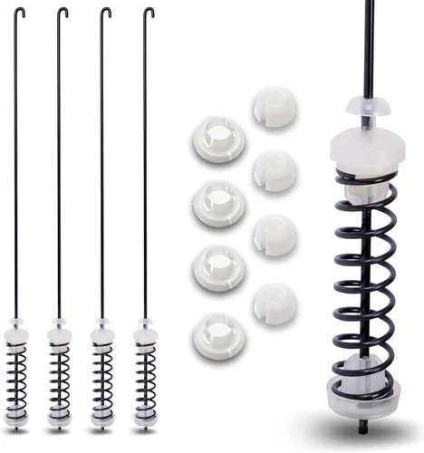 AZ4U Juego de varillas de suspensión de 4 piezas W10780045 que sustituye a W10537442 W10537443 W10622030 W10645652 W10748953 W10748955 W10780053