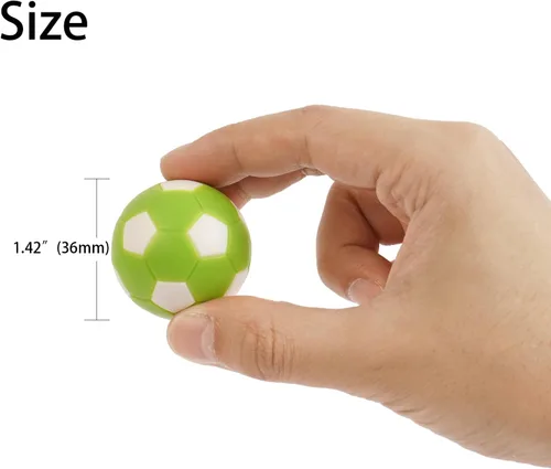 Miniatura 3 de Pelotas de futbolín – Pelotas de fútbol de mesa de 1.42 pulgadas, juego de pelota de recreo pequeña para juego de mesa, accesorios de futbolín