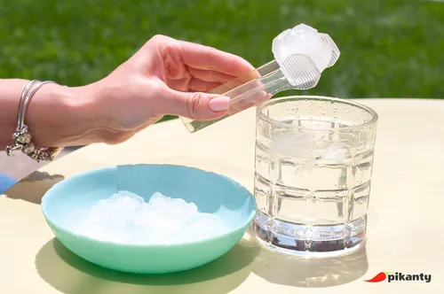 Miniatura 5 de Juego de 4 pinzas pequeñas de plástico para aperitivos, bufé, bodas, catering, postres, azúcar, pasteles e hielo, aptas para lavavajillas, Claro