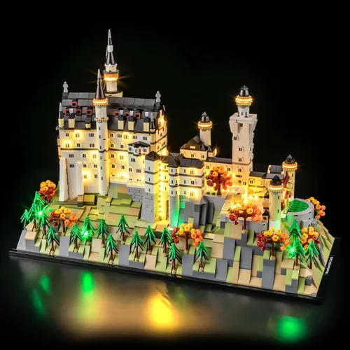 Miniatura 14 de BRIKSMAX Kit de iluminación LED para LEGO-10307 Torre Eiffel – Compatible con el modelo de bloques de construcción de Arquitectura Lego – No incluye
