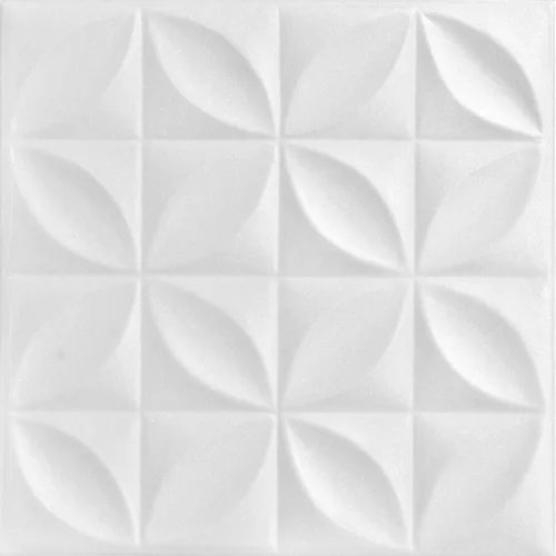 Miniatura 8 de À LA MAISON CEILINGS R103 Perceptions - Azulejo de techo de espuma (21.6 pies cuadrados/caja), paquete de 8, color blanco liso