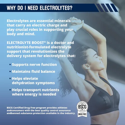 Miniatura 6 de Paquetes de electrolitos en polvo con Cognizin tomar sin agua, suplemento que extiende la hidratación, sin azúcar, sin stevia, sin cafeína, sin