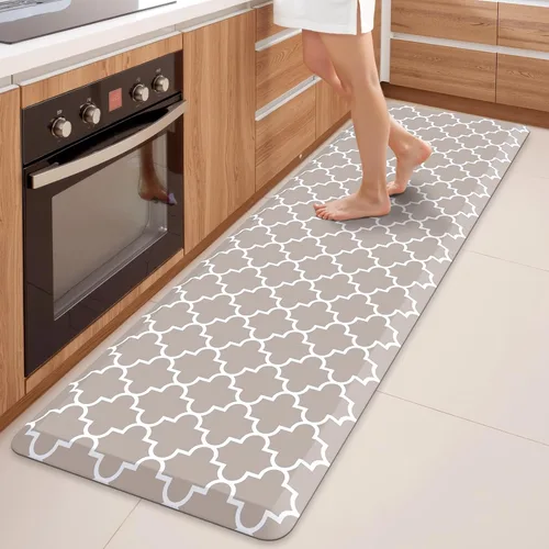 Miniatura 61 de WISELIFE - Tapete antifatiga para piso de 4/5 pulgadas, tapete de cocina antideslizante, impermeable, resistente, ergonómico, cómodo, duradero