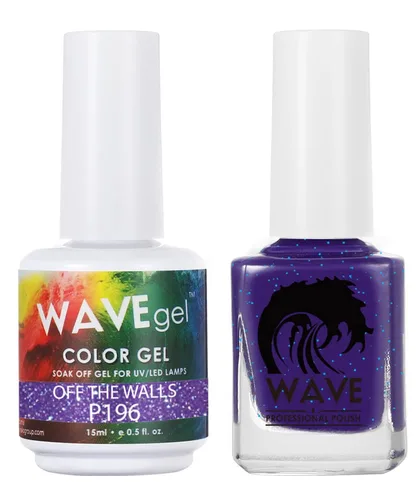 Miniatura 8 de WAVEGEL - Juego dúo de gel y esmalte de uñas a juego - Colección Simplicity - #P109 Blizzard I 0.5 onzas