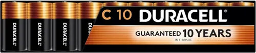 Miniatura 8 de Duracell Coppertop - Baterías C, 2 unidades (paquete de 1), batería C con energía de larga duración, baterías alcalinas multiusos para dispositivos