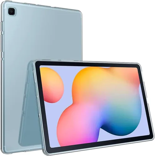 Miniatura 14 de Puxicu Funda transparente para Galaxy Tab A7 Lite 2021, diseño delgado, flexible y suave, funda protectora de TPU para tableta Samsung Galaxy Tab A7