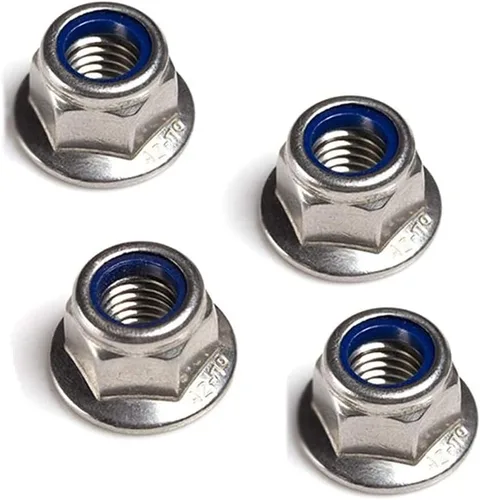 Miniatura 4 de Bujes hexagonales de aluminio de 0.472 in con pasadores de eje de repuesto de tuercas de 1654 para RC Traxxas 1/10 Slash 4x4, Stampede 4WD