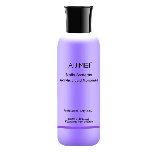 Miniatura 12 de Monómero líquido acrílico para sistema de uñas, 4.1 fl oz/4fl.oz para aplicación de polvo acrílico, monómero acrílico para uñas acrílicas