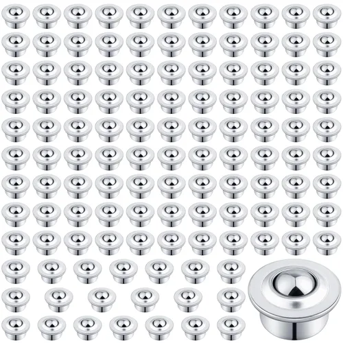 Miniatura 9 de Rodamiento de Bolas de Transferencia de Rodillos de 5/8", 40PCS CY-15H Rodillos de Rodamiento de Bolas de Acero al Carbono, Rodamientos