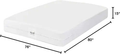 Miniatura 9 de Manchester Mills Protect360 - Funda y protector de colchón de alta calidad, tamaño King, protección del producto Microban, poliéster tejido