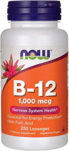 NOW B-12 1000mcg 250 pastillas