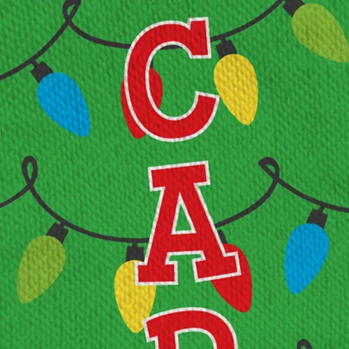 Miniatura 2 de Let's Make Memories Calcetín de Navidad Personalizado - Personalizado con Tu Nombre - Colores Tradicionales de Fiestas - Calcetines para la Familia