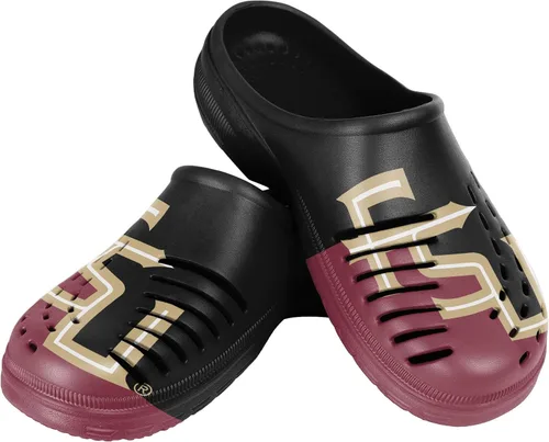 Miniatura 82 de FOCO - Sandalias de agua de jardín con logotipo de equipo de la NFL, para hombre, pantuflas, zuecos