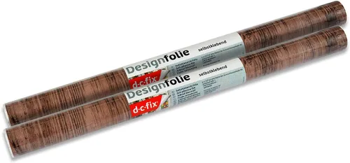 Miniatura 2 de d-c-fix 346-0478-2PK - Película autoadhesiva decorativa, madera rústica, rollo de 17 x 78 pulgadas, paquete de 2