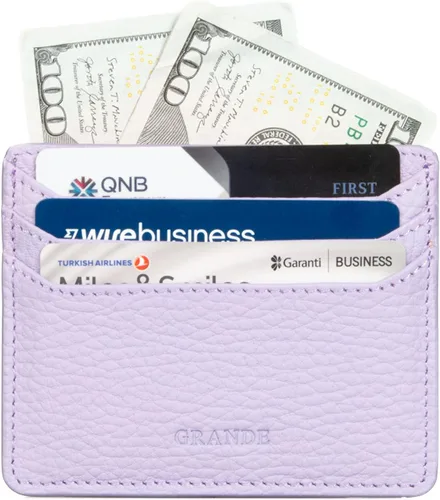 Miniatura 5 de Grande -3633 Estuches para tarjetas, Lila, Minimalista