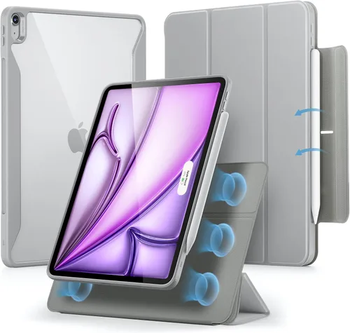 Miniatura 11 de ESR Funda para iPad Air de 11 pulgadas M3/M2 (2025/2024), Funda para iPad Air de 5ª/4ª generación (2022/2020) de 10.9 pulgadas con soporte