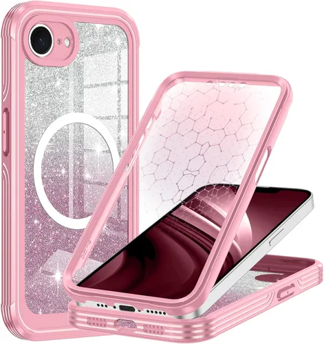 Miniatura 16 de Hekodonk Funda para iPhone 15 Pro Max, compatible con Magsafe [protector de pantalla de vidrio templado integrado y protección de lente de cámara]