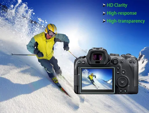 Miniatura 2 de Protector de pantalla para cámara réflex digital Canon EOS M50 M100 Mark ii (para accesorios) con cubierta de zapata caliente, película de vidrio