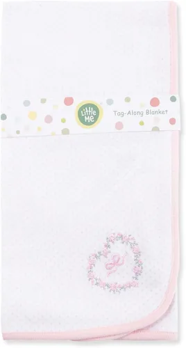 Miniatura 21 de Mantas Little Me para bebé Niñas Mantas para conejos bebés Manta de recepción para envolver Conejitos para bebés