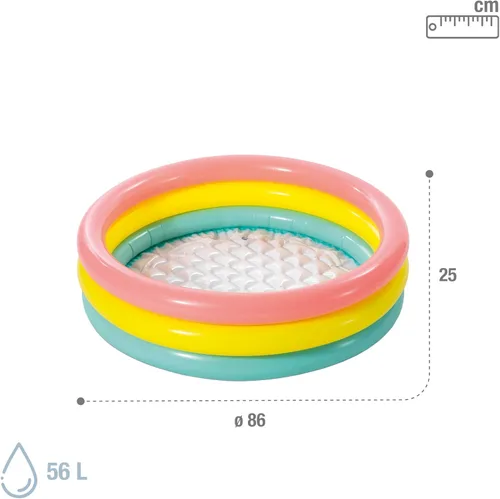 Miniatura 4 de Piscina pequeña para bebé de luz del sol, de Intex, Paquete de 10, El color puede variar