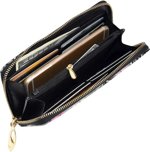 Miniatura 4 de Cartera de cuero con diseño de la Torre Eiffel Paris Lover Bolso de mano de moda