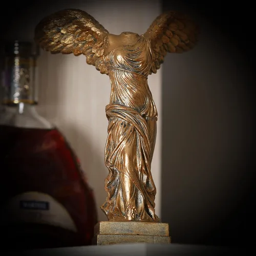 Miniatura 3 de Regalo decorativo de estatua de la victoria de samotracia, mitología griega y romana, diosa clásica, decoración de interiores para el hogar