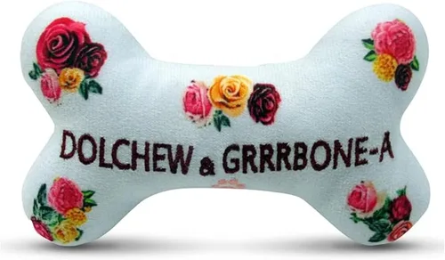 Miniatura 12 de Dog Diggin Designs Americanine Express - Juguete de peluche para perro, diseño de parodia inspirado en el lujo, tarjeta de crédito con chirriante