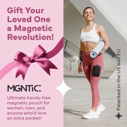 Miniatura 7 de Soporte de teléfono para correr para hombres y mujeres – Bolsa magnética para caminar, trotar y hacer ejercicio – Se sujeta en la pierna, el pecho