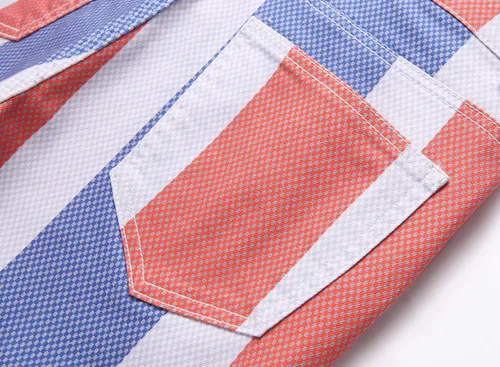 Miniatura 147 de Enrica Pantalones vaqueros estampados casuales para hombre