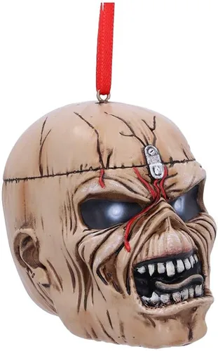 Miniatura 4 de Nemesis Now Trooper Eddie - Adorno colgante de 3.0 in, resina, beige, mercancía con licencia oficial, coleccionable, fundido en resina más fina