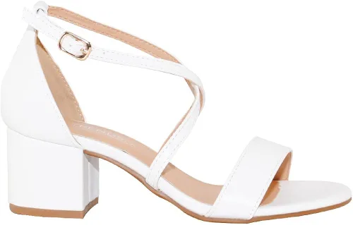 Miniatura 2 de TRENDSUP Sandalias de tacón grueso para mujer