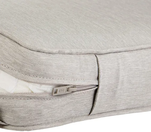 Miniatura 7 de Classic Accessories Montlake FadeSafe FadeSafe - Cojín de respaldo para silla de patio, 19 x 20 x 4 pulgadas, color gris jaspeado