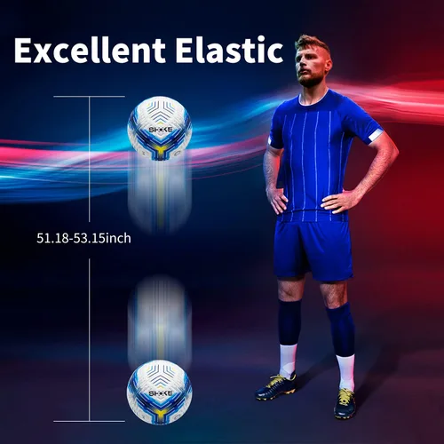 Miniatura 3 de SHOKE Balones de fútbol Futuro Diseño Mecánico Serie Extrema Juego Compuesto Pelota de fútbol Tamaños 5 Entrenamiento Fútbol en varios