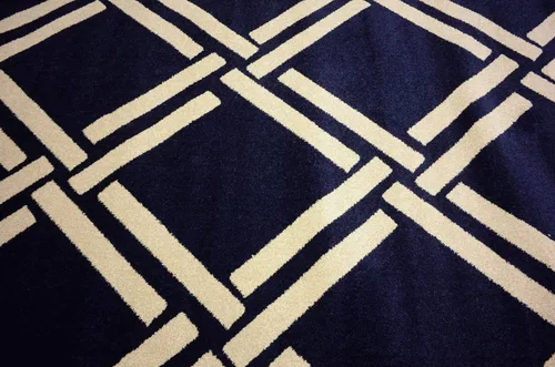 Miniatura 131 de Unique Loom Trellis Collection - Alfombra geométrica moderna azul marino (9 pies x 12 pies)