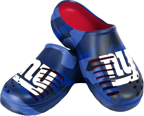 Miniatura 64 de FOCO - Sandalias de agua de jardín con logotipo de equipo de la NFL, para hombre, pantuflas, zuecos