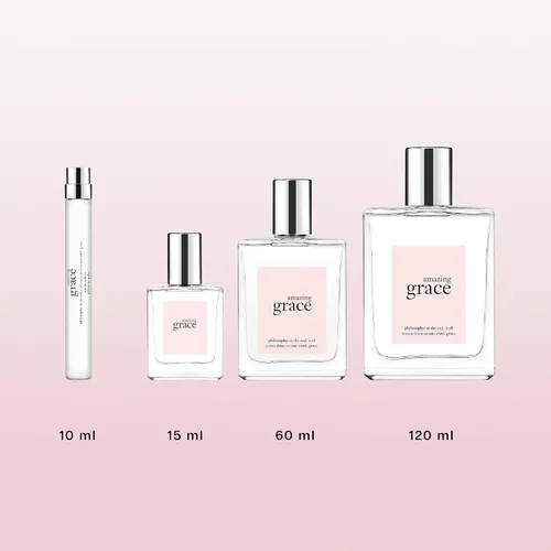 Miniatura 7 de philosophy Amazing Grace perfume- Clean & Floral Women's Perfume - con notas de bergamota, muguet y almizcle - fragancia duradera