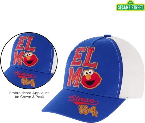 Miniatura 3 de Sesame Street Sombrero de béisbol Elmo para niños pequeños, Kids Cap Size 2-4