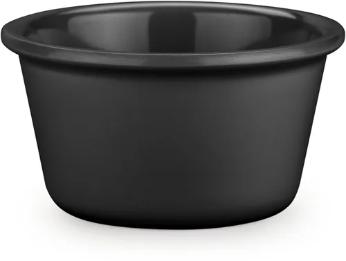 Carlisle FoodService Products Tazón de plástico para salsa Ramekin para el hogar y el restaurante, plástico, 4 onzas, color negro