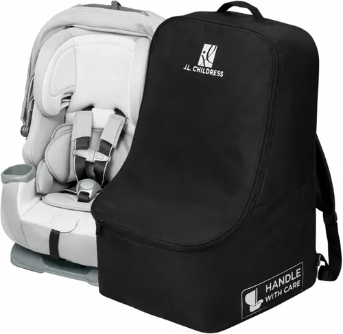 Miniatura 13 de J.L. Childress Mochila acolchada para asiento de automóvil, bolsa de viaje para asiento de automóvil para avión, funda para la mayoría de portabebés