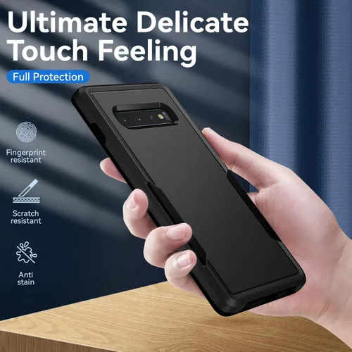 Miniatura 6 de Funda para Samsung Galaxy S10, con Protector de Pantalla HD [Probado contra Caídas de Grado Militar] Funda Protectora de Servicio Pesado Resistente
