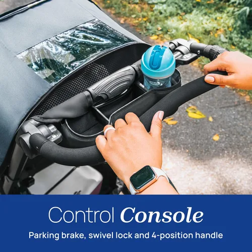 Miniatura 4 de Chicco Activ3 - Cochecito para correr, cochecito todo terreno, compatible con asientos de automóvil infantiles Chicco (no incluidos)