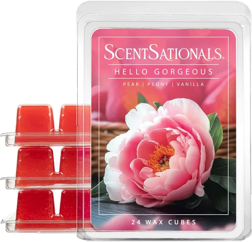 Miniatura 9 de Scentsationals Dream Cloud - Cera perfumada para derretir - Jazmín, orquídea vainilla y ámbar, 10 onzas (24 cubos)