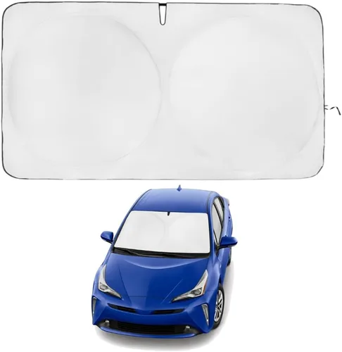 Miniatura 150 de Kinder Fluff Parasol para parabrisas Protección solar reflectante patentada para automóvil, certificado 99% de bloqueo UVR, interior fresco