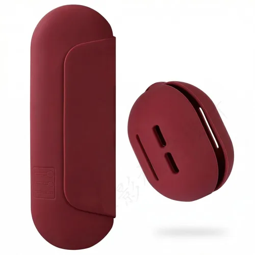 Miniatura 40 de AGIKET Soporte de silicona para brochas de maquillaje, bolsa de cosméticos de viaje: soporte suave y portátil para brochas cosméticas faciales