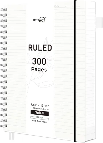 Miniatura 8 de RETTACY Cuaderno de bolsillo, 160 páginas forradas, tamaño mini A6 (4.5" × 5.7"), para trabajo, diario, escritura, papel grueso de 100 g/m²